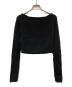 DIESEL (ディーゼル) M-VERA-LS メタルロゴリブニット ブラック サイズ:	SIZE M：20000円