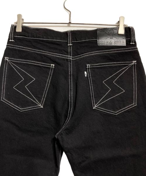 CREAM SODA（クリームソーダ）CREAM SODA (クリームソーダ) DENIM PANTS/デニムパンツ ブラック サイズ:sの古着・服飾アイテム
