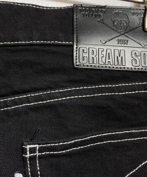 CREAM SODA（クリームソーダ）CREAM SODA (クリームソーダ) DENIM PANTS/デニムパンツ ブラック サイズ:sの古着・服飾アイテム