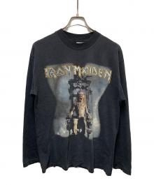 IRON MAIDEN（アイアンメイデン）の古着「90s X Factor Tour バンドTシャツ」｜ブラック