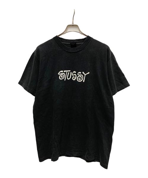 stussy（ステューシー）stussy (ステューシー) 90s-00s Shadowman Tシャツ ブラック サイズ:SIZE Mの古着・服飾アイテム