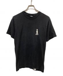stussy（ステューシー）の古着「シャドーマンTシャツ」｜ブラック
