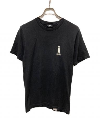 ステューシー　ピースマン　tシャツ 黒タグ ステューシー ピースマン tシャツ 黒タグ 90～00s OLD STUSSY/Peace