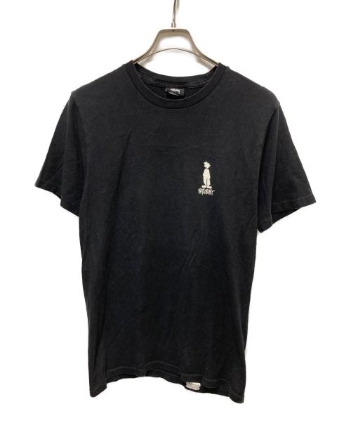 stussy（ステューシー）stussy (ステューシー) シャドーマンTシャツ ブラック サイズ:Sの古着・服飾アイテム