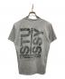 stussy (ステューシー) 縦ロゴインターナショナルTシャツ グレー サイズ:S：5000円