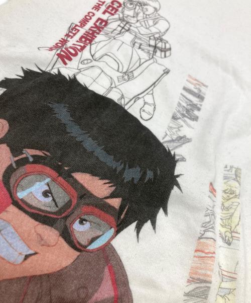 AKIRA（アキラ）AKIRA (アキラ) プリントTシャツ ホワイト サイズ:Lの古着・服飾アイテム