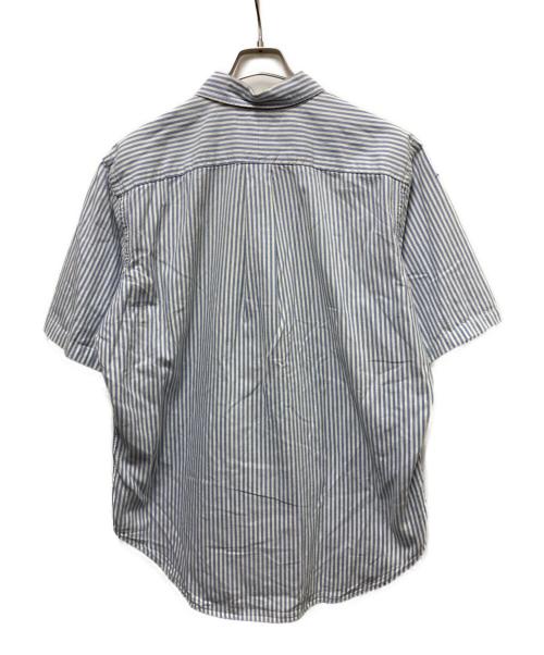 RALPH LAUREN（ラルフローレン）RALPH LAUREN (ラルフローレン) ストライプシャツ ホワイト×ブルー サイズ:Lの古着・服飾アイテム