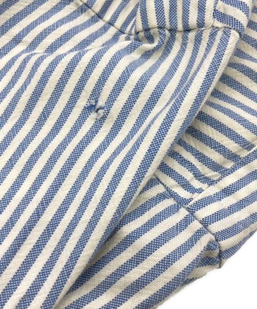 RALPH LAUREN（ラルフローレン）RALPH LAUREN (ラルフローレン) ストライプシャツ ホワイト×ブルー サイズ:Lの古着・服飾アイテム
