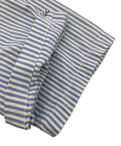 RALPH LAUREN（ラルフローレン）RALPH LAUREN (ラルフローレン) ストライプシャツ ホワイト×ブルー サイズ:Lの古着・服飾アイテム