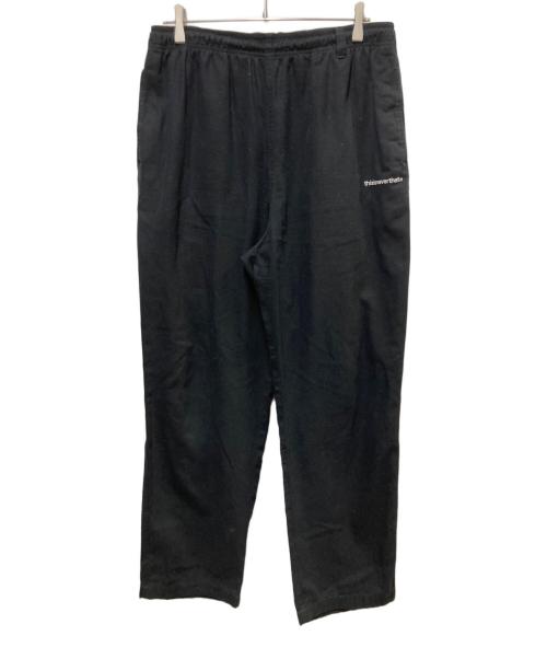 thisisneverthat（ディスイズネバーザット）thisisneverthat (ディスイズネバーザット) Canvas Easy Pant ブラック サイズ:XLの古着・服飾アイテム