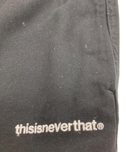 thisisneverthat（ディスイズネバーザット）thisisneverthat (ディスイズネバーザット) Canvas Easy Pant ブラック サイズ:XLの古着・服飾アイテム