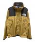 THE NORTH FACE（ザ ノース フェイス）の古着「ウンテンレインテックスジャケット」｜ブラウン×ブラック