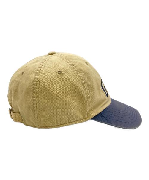 OLD GAP（オールドギャップ）OLD GAP (オールドギャップ) バイカラーキャップ ベージュ×ネイビー サイズ:S/Mの古着・服飾アイテム