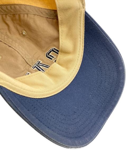 OLD GAP（オールドギャップ）OLD GAP (オールドギャップ) バイカラーキャップ ベージュ×ネイビー サイズ:S/Mの古着・服飾アイテム
