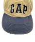 中古・古着 OLD GAP (オールドギャップ) バイカラーキャップ ベージュ×ネイビー サイズ:S/M：5000円