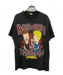 DELTA（デルタ）の古着「バンドTシャツ」｜ブラック