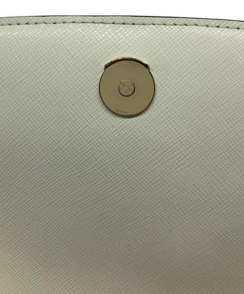 Kate Spade（ケイトスペード）Kate Spade (ケイトスペード) カーソン カラーブロック コンバーチブル クロスボディ ベージュ×ホワイトの古着・服飾アイテム