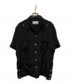 WACKO MARIAワコマリア）の古着「CUBA SHIRT S/S」｜ブラック