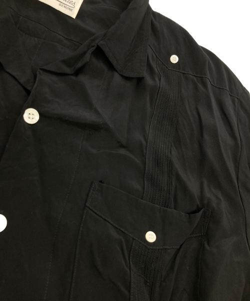 WACKO MARIA（ワコマリア）WACKO MARIA (ワコマリア) CUBA SHIRT S/S ブラック サイズ:SIZE Lの古着・服飾アイテム