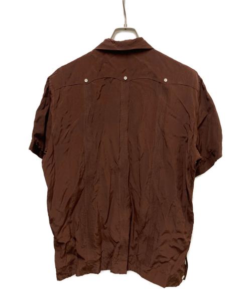 WACKO MARIA（ワコマリア）WACKO MARIA (ワコマリア) CUBA SHIRT S/S ブラウン サイズ:Lの古着・服飾アイテム