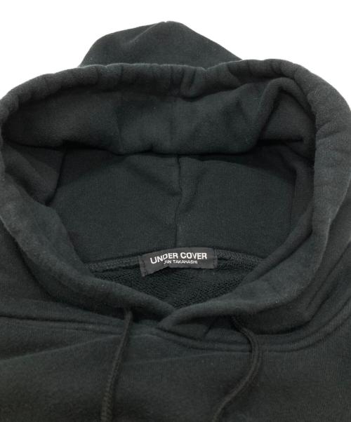UNDERCOVER（アンダーカバー）UNDERCOVER (アンダーカバー) プルオーバーパーカー/Pullover Hoodie ブラック サイズ:4の古着・服飾アイテム