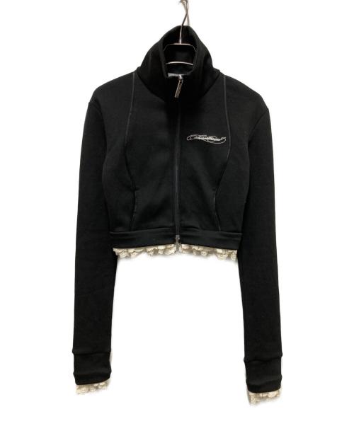 THERED THREAD（ザ・レッド・スレッド）THERED THREAD (ザ・レッド・スレッド) S track jersey jacket lace ブラック サイズ:FREEの古着・服飾アイテム