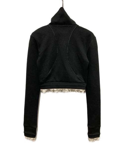 THERED THREAD（ザ・レッド・スレッド）THERED THREAD (ザ・レッド・スレッド) S track jersey jacket lace ブラック サイズ:FREEの古着・服飾アイテム