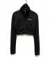 THERED THREAD（ザ・レッド・スレッド）の古着「S track jersey jacket lace」｜ブラック