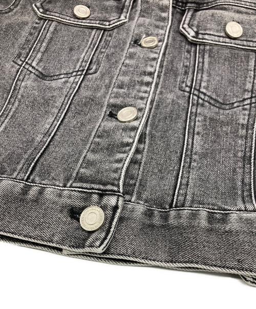 YILON（イロン）YILON (イロン) BLOSSOM LACE DENIM JACKET グレー サイズ:Freeの古着・服飾アイテム