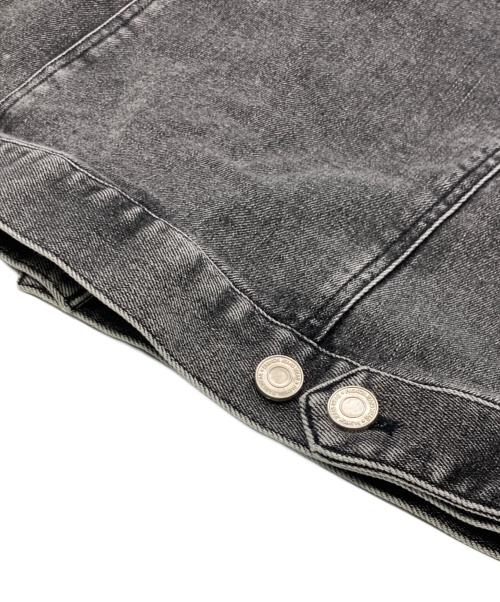 YILON（イロン）YILON (イロン) BLOSSOM LACE DENIM JACKET グレー サイズ:Freeの古着・服飾アイテム