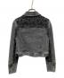 YILON (イロン) BLOSSOM LACE DENIM JACKET グレー サイズ:Free：7000円