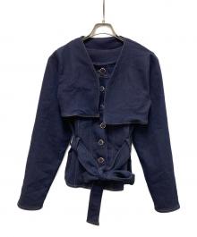 belear mimi（ベリアー ミミ）の古着「2 peace denim tops」｜インディゴ