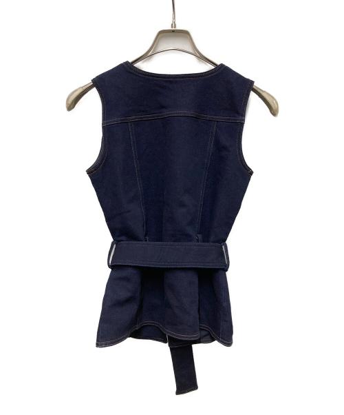 belear mimi（ベリアー ミミ）belear mimi (ベリアー ミミ) 2 peace denim tops インディゴ サイズ:	SIZE Freeの古着・服飾アイテム