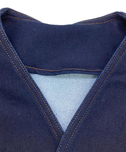 belear mimi（ベリアー ミミ）belear mimi (ベリアー ミミ) 2 peace denim tops インディゴ サイズ:	SIZE Freeの古着・服飾アイテム
