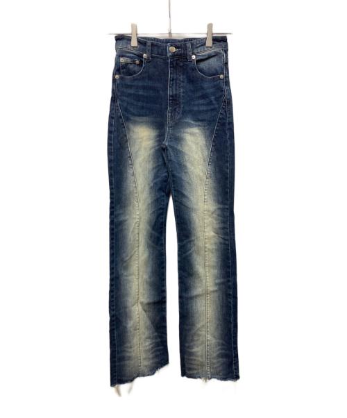 THEREDTHREAD（ザレッドスレッド）THEREDTHREAD (ザレッドスレッド) S flare denim basic インディゴ サイズ:SIZE Sの古着・服飾アイテム