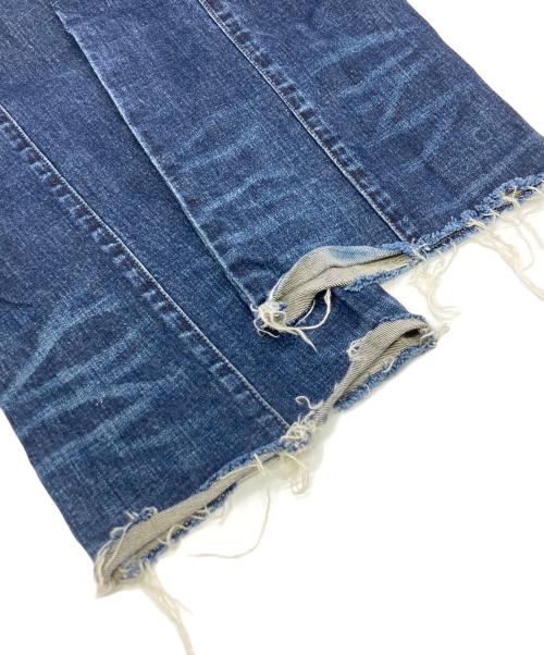 THEREDTHREAD（ザレッドスレッド）THEREDTHREAD (ザレッドスレッド) S flare denim basic インディゴ サイズ:SIZE Sの古着・服飾アイテム