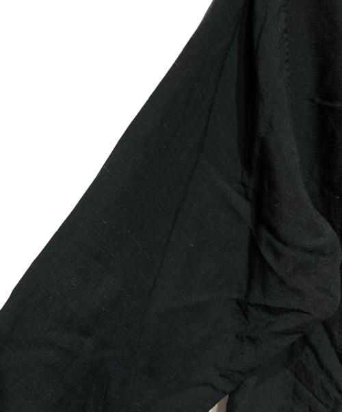MARKA（マーカ）MARKA (マーカ) SIDE SLIT OPEN COLLAR SHIRT/サイドスリットオープンカラーシャツ ブラック サイズ:3の古着・服飾アイテム