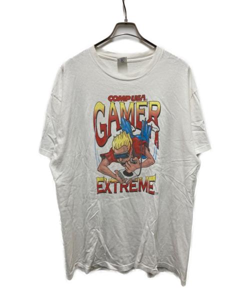 DELTA（デルタ）DELTA (デルタ) 90sアートTシャツ ホワイト サイズ:	SIZE XLの古着・服飾アイテム