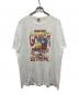 DELTA（デルタ）の古着「90sアートTシャツ」｜ホワイト