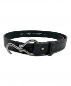 TORY LEATHERトリーレザー）の古着「HOOF PICK BELT」｜ブラック