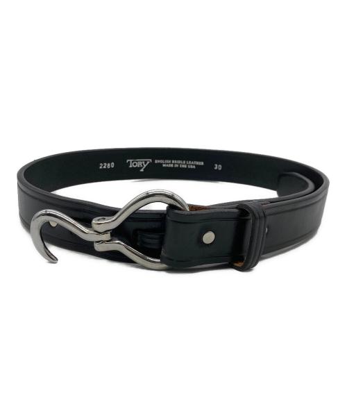TORY LEATHER（トリーレザー）TORY LEATHER (トリーレザー) HOOF PICK BELT ブラック サイズ:30の古着・服飾アイテム