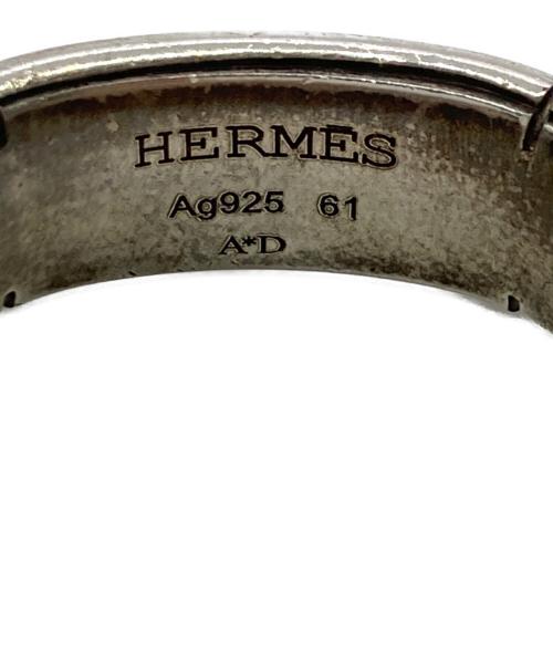 HERMES（エルメス）HERMES (エルメス) Hロゴリング シルバー サイズ:	20号(61)の古着・服飾アイテム
