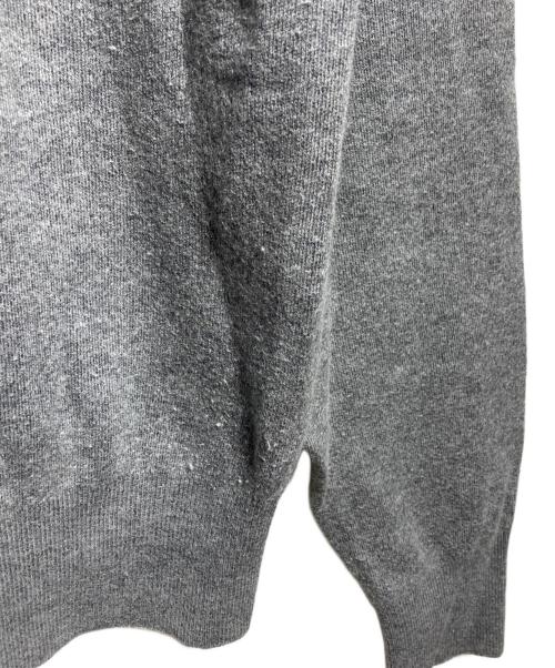 CABAN（キャバン）CABAN (キャバン) コットンカシミヤ ポケットクルーネックカーディガン/Cotton-Cashmere Pocket Crew-Neck Cardigan グレー サイズ:Lの古着・服飾アイテム