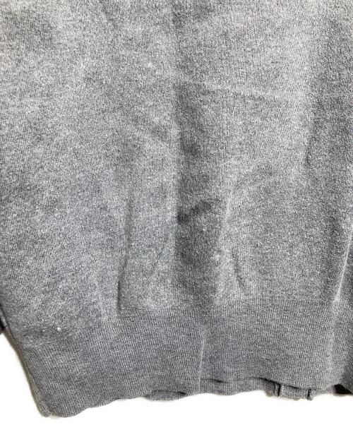 CABAN（キャバン）CABAN (キャバン) コットンカシミヤ ポケットクルーネックカーディガン/Cotton-Cashmere Pocket Crew-Neck Cardigan グレー サイズ:Lの古着・服飾アイテム