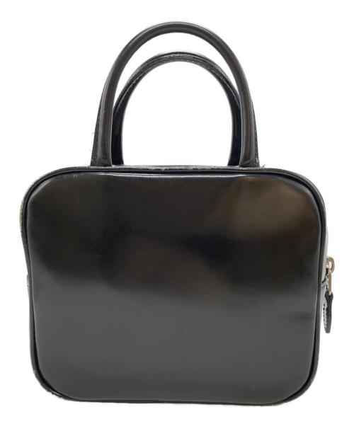 COMME des GARCONS（コムデギャルソン）COMME des GARCONS (コムデギャルソン) katsuyuki yoshida スクエアミニハンドバッグ ブラックの古着・服飾アイテム