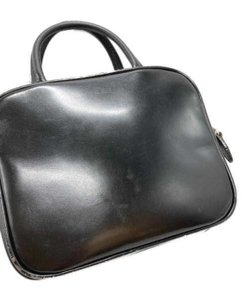 COMME des GARCONS（コムデギャルソン）COMME des GARCONS (コムデギャルソン) katsuyuki yoshida スクエアミニハンドバッグ ブラックの古着・服飾アイテム