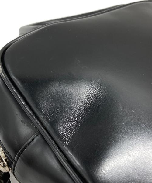 COMME des GARCONS（コムデギャルソン）COMME des GARCONS (コムデギャルソン) katsuyuki yoshida スクエアミニハンドバッグ ブラックの古着・服飾アイテム