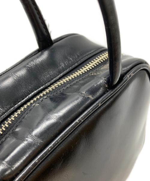 COMME des GARCONS（コムデギャルソン）COMME des GARCONS (コムデギャルソン) katsuyuki yoshida スクエアミニハンドバッグ ブラックの古着・服飾アイテム