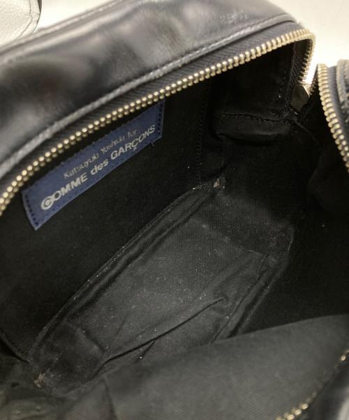 COMME des GARCONS（コムデギャルソン）COMME des GARCONS (コムデギャルソン) katsuyuki yoshida スクエアミニハンドバッグ ブラックの古着・服飾アイテム
