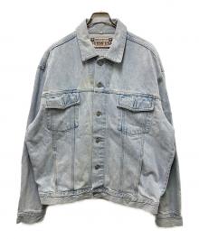 GUESS（ゲス）の古着「デニムジャケット」｜インディゴ